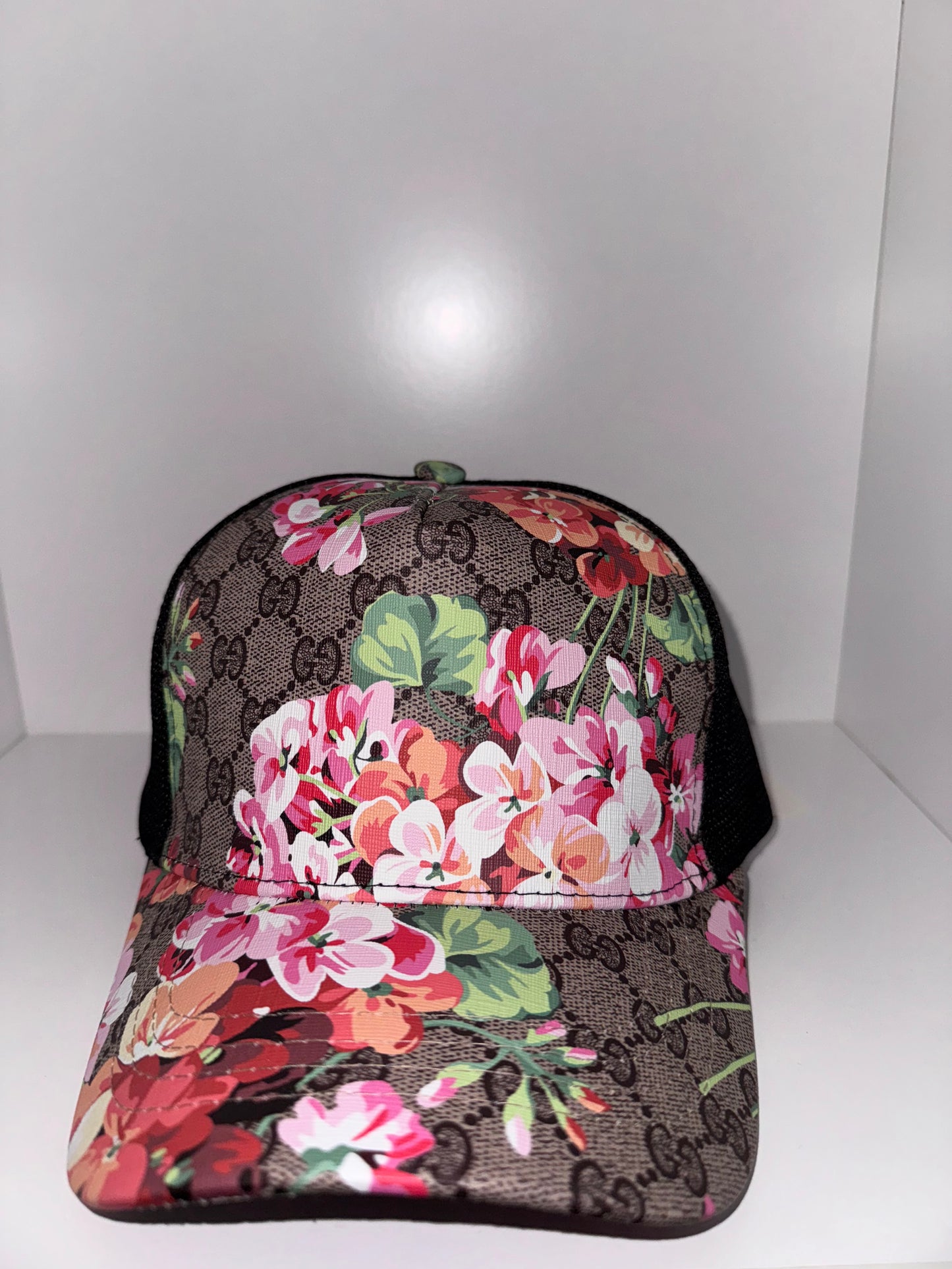 Pink Rose Gucci Cap